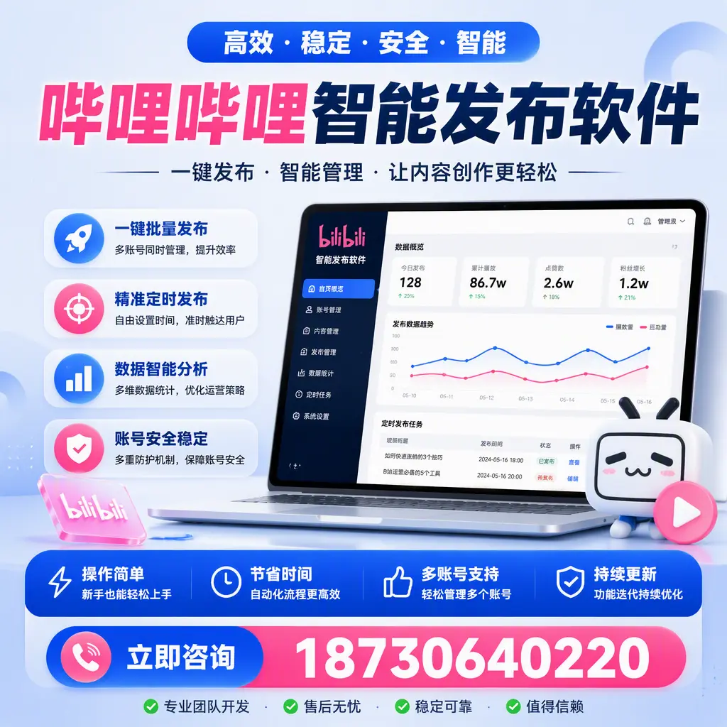 如何在 驻马店 制定有效的哔哩哔哩智能发布策略