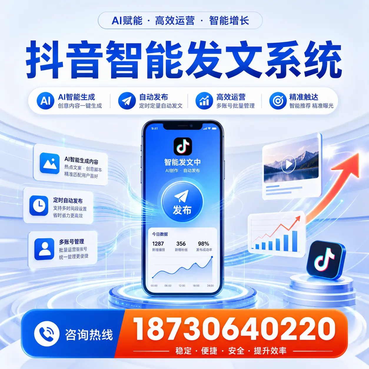 如何通过抖音智能发文系统提升 驻马店 企业的市场竞争力