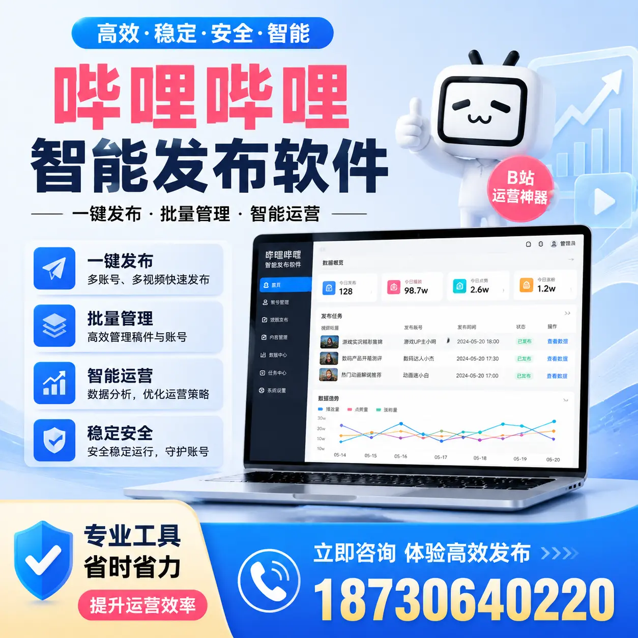解密哔哩哔哩智能发布软件:功能与优势分析在 驻马店